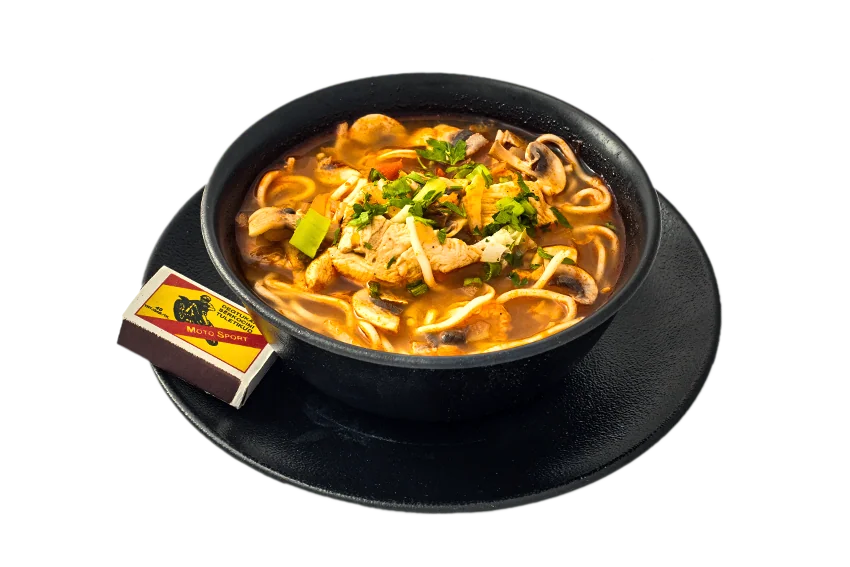 Tom Yum ar vistas gaļu