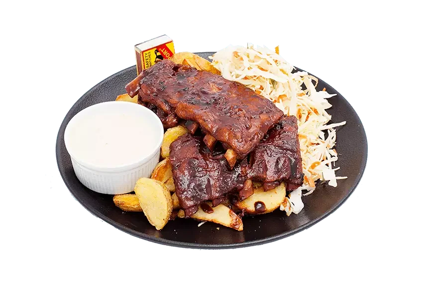 Ribiņas BBQ mērcē